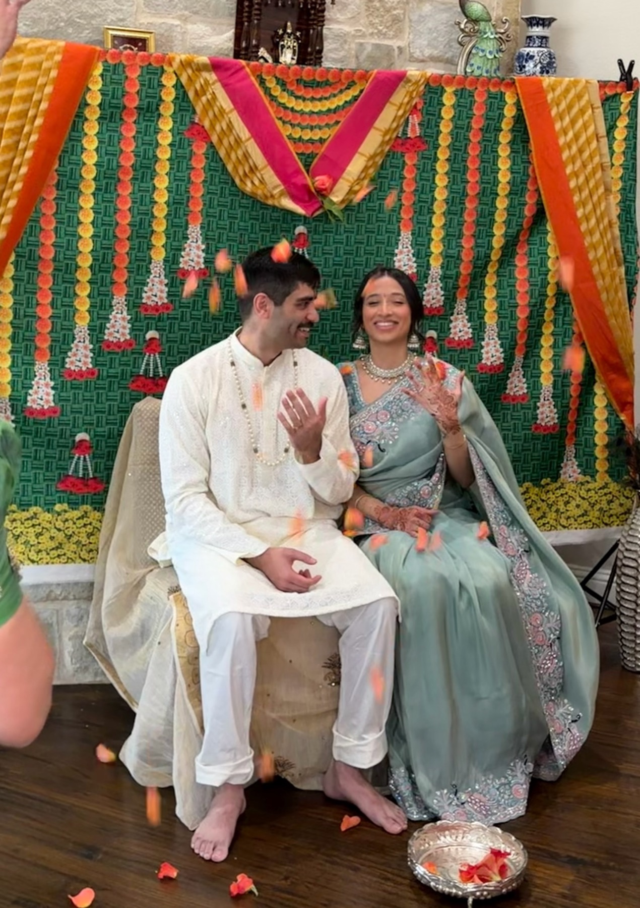 Baraat and wedding ceremony