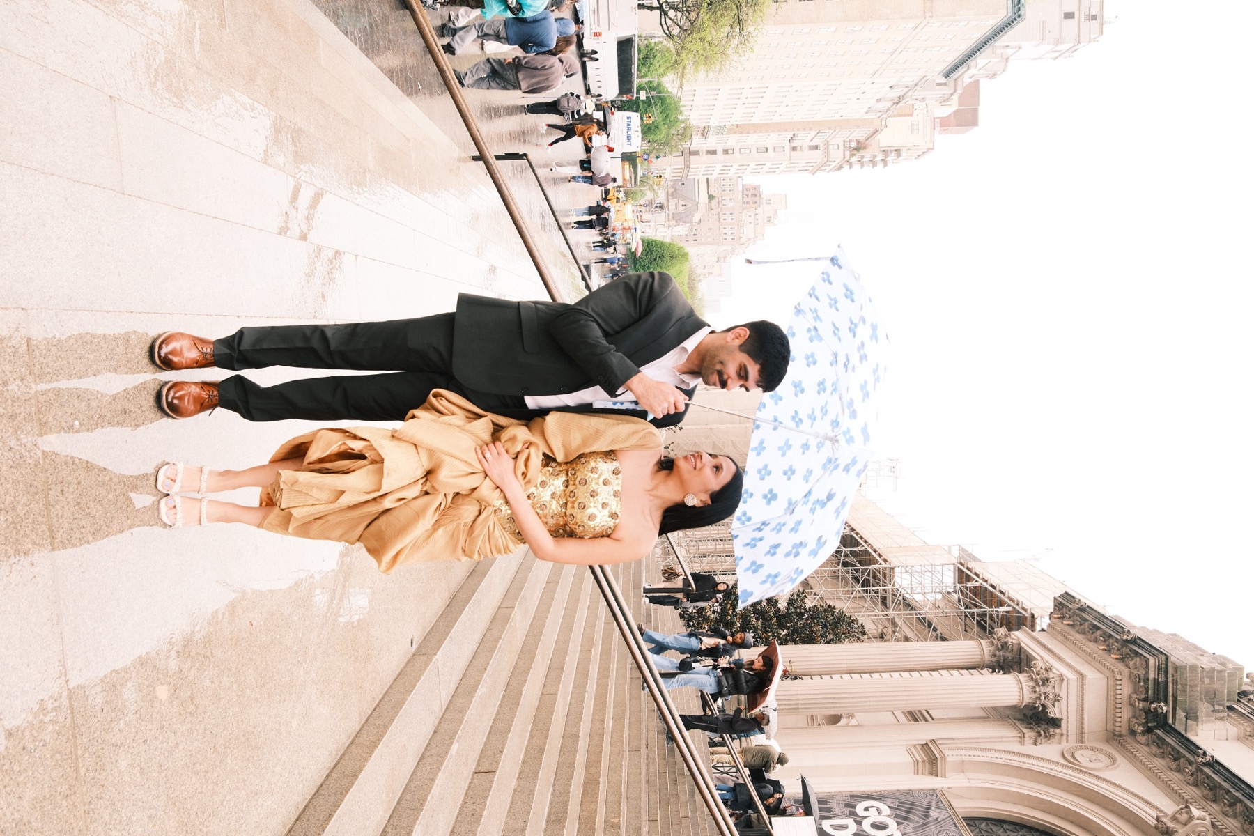 Suvi and Nikhit at a wedding